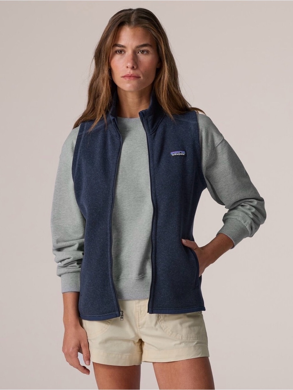 Patagonia Women's Better Sweater® Fleece Vest - color- New Navy Small